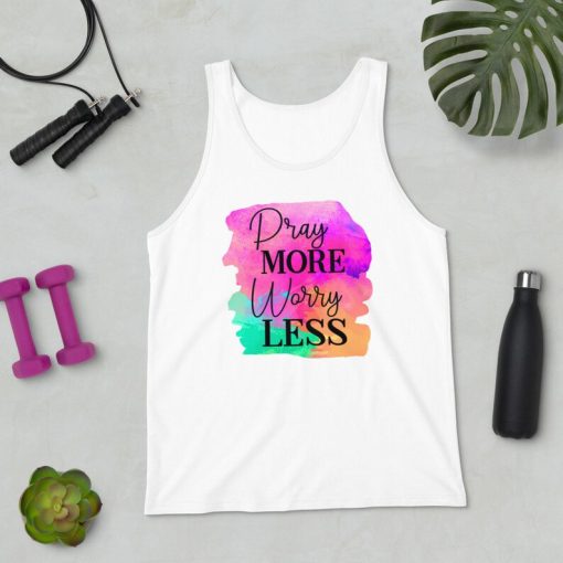 Pray More Worry Less Tank Top