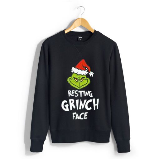 Resting Grinch Face Sweatshirt