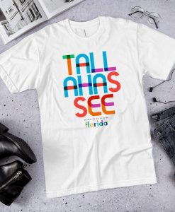 Tallahassee Florida Mid Century Pop Art Tshirt