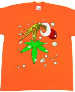 The Grinch Hold Weed Tshirt