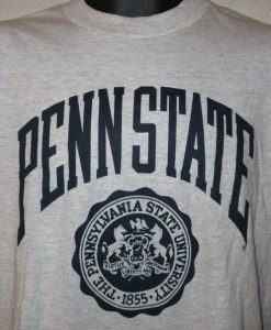 Vintage 80s 90s Penn State University Crest T-Shirt