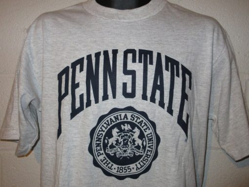 Vintage 80s 90s Penn State University Crest T-Shirt