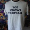 Vintage 90's Joe Paterno Penn State Nittany Lions Joe Knows Football T Shirt