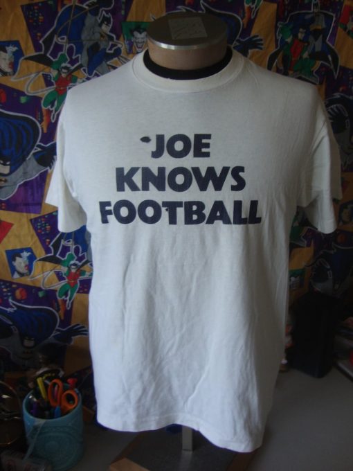 Vintage 90's Joe Paterno Penn State Nittany Lions Joe Knows Football T Shirt