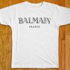 balmain france white tshirt