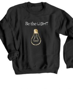 Be Light Black Sweatshirt