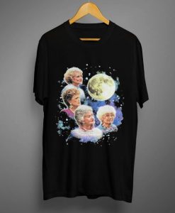 Bioworld The Golden Girls Women’s Four Golden Girls Moon T shirt