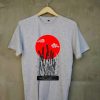 Bushido minimalist samurai katanas grey shirt