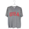 Champion USA Arch Grey T-Shirt