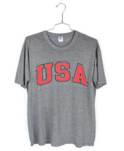 Champion USA Arch Grey T-Shirt