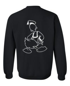 Donald Duck Sweatshirt Back