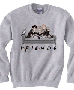 Emma Watson And Rupert Grint Friends grey sweatshirt