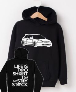 Honda Civic Hoodie Twoside