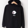 Hoodie SHY Pullover Black