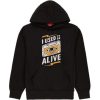 I Used to be Alive Black Hoodie