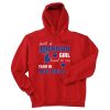 JUST A MICHIGAN GIRL RED HOODIE