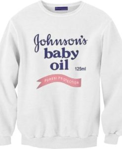 Johnson’s Baby Oil Sweatshirt