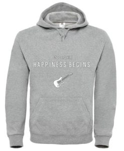 Jonas Brothers Happiness Begins by Guitars Grey Hoodie