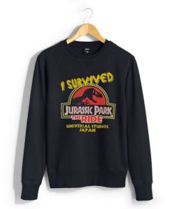 Jurassic Park Movie Universal Studios Unisex Sweatshirt