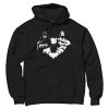 Justice League Silhouette Black Hoodie