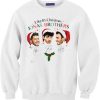 Like It’s Christmas Jonas Brothers White Sweatshirt