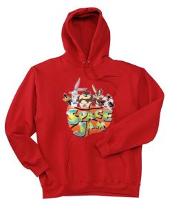 Looney Tunes SPACE JAM Red Hoodie