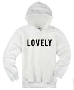 Lovely white Hoodie