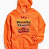 My Momma Really Don’t Play Doh Orange Hoodie