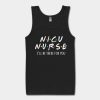 NICU Nurse Black Tank TOP