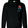 Rose black Hoodie