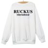 Ruckus International white Sweatshirt