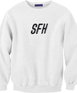 SFH white sweatshirt