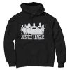 Silhouettes DC Comics Justice League Men’s Graphic Black Hoodie