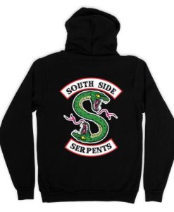 South Side Serpants back hoodie