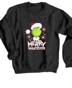 The Grinch Marry Whatever Black Sweatshirt