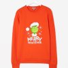 The Grinch Marry Whatever Oange Sweatshirt