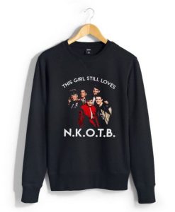 This girl still loves NKOTB Sweatshirt