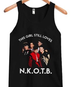 This girl still loves NKOTB Tank Top