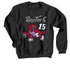 Toronto Raptors Vince Carter 15 Black Sweatshirt