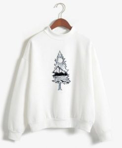 Tree Tee white sweatshirt