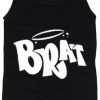 brat black tanktop