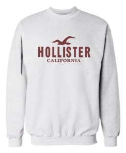 hollister california logo sweatshirt