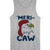 merry claw woman grey tank top