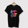 Colorful Mushroom Cartoon T-Shirt