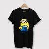 Despicable Me Minions Black T Shirt