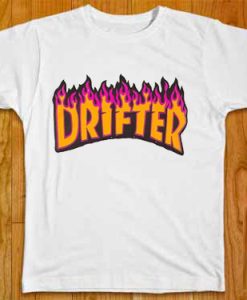 Drifter Fire Flame Tshirt