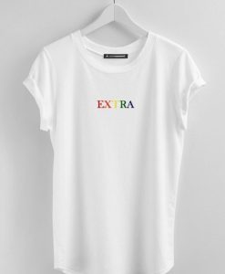 EXTRA RAINBOW T SHIRT