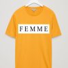 Femme Yellow shirt