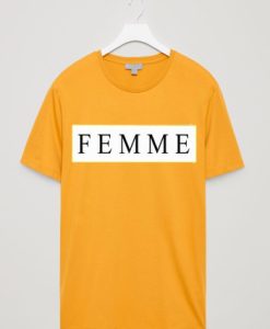 Femme Yellow shirt