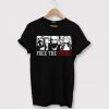 Free the Three Black Tshirt